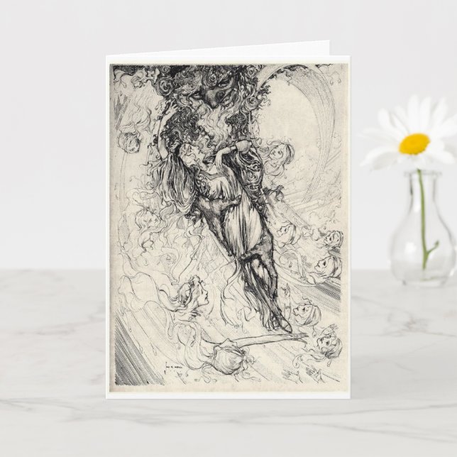 Tochter des Regenbogenassistenten von Oz BLANK Karte (Kleine Pflanze)