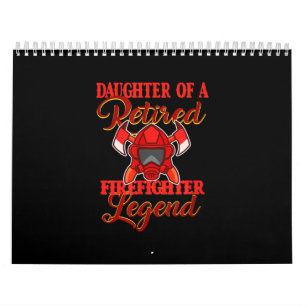 Tochter eines ermüdeten Feuerwehrmanns Kalender