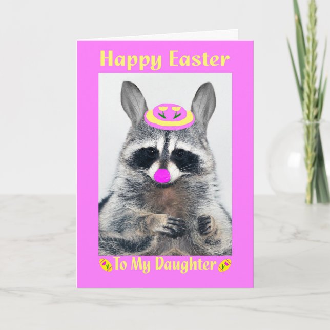 Tochter Feiertagskarte (Vorderseite)