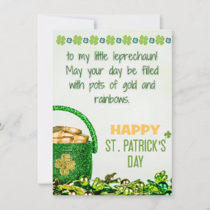 Tochter - Happy St Patricks Day Card Feiertagskarte