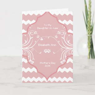 Tochter im Gesetz Muttertag Karte