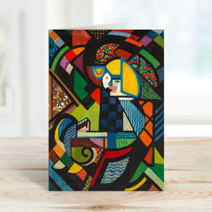 Tochter in einem Rocker   Henry Lyman Saően Karte