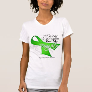 Tochter-Limones grünes Band - Lymphom T-Shirt
