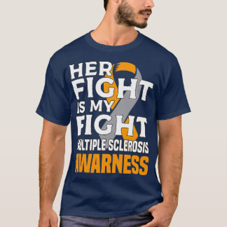 Tochter Mutter Multiple Sklerose Bewusstsein Fraue T-Shirt