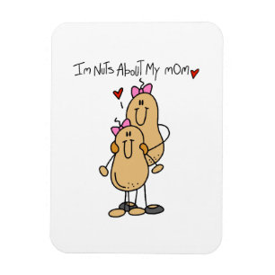 Tochter - Nüsse wegen meiner Mutter T-Shirts und G Magnet