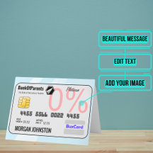 Töchter oder Sohn-Fake-Credit zum Geburtstag