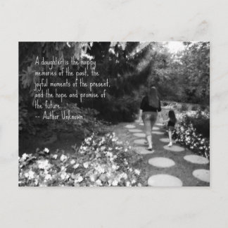 Töchter Postkarte