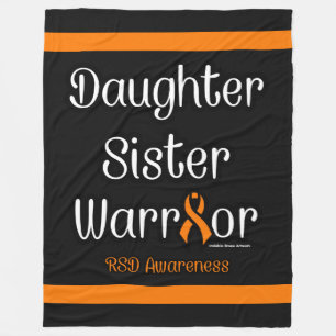 Tochter Schwester Warrior...RSD Fleecedecke
