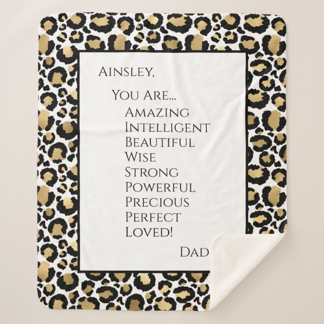 Tochter Sie Phantastisch Sherpadecke (Vorderseite)