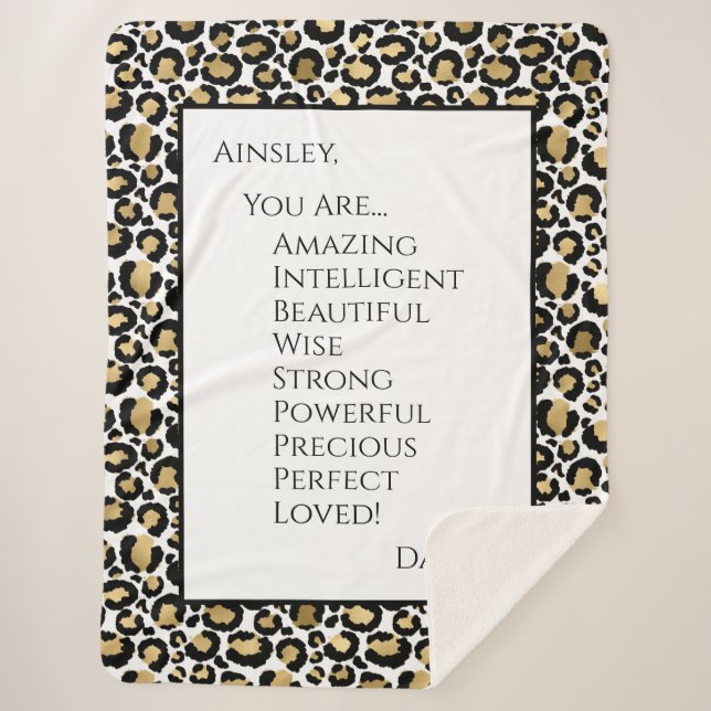 Tochter Sie Phantastisch Sherpadecke (Vorderseite)