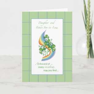 Tochter und Future Son in Law St. Patrick's Day Karte