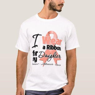Tochter - uterines Krebs-Band T-Shirt