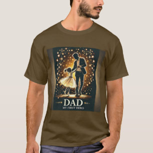 Tochter Vater Tanzväter Tag T - Shirt