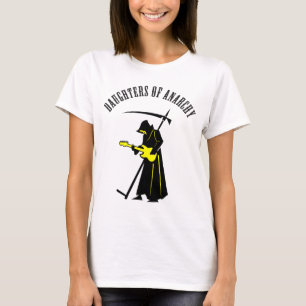 Töchter von Anarchy Biker Death Metal Zombie T-Shirt