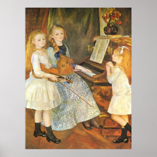 Töchter von Catulle Mendes durch Pierre Renoir Poster