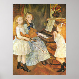 Töchter von Catulle Mendes von Pierre Renoir Poster