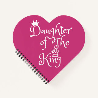 Tochter von The King Heart Notebook Notizbuch