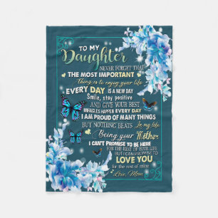 Tochtergeschenke   Brief an meine Tochter aus dem  Fleecedecke