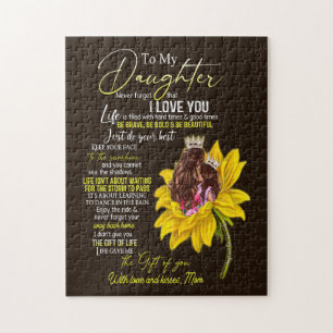 Töchterliebhaber  An meine Tochter Liebe Mama Puzzle