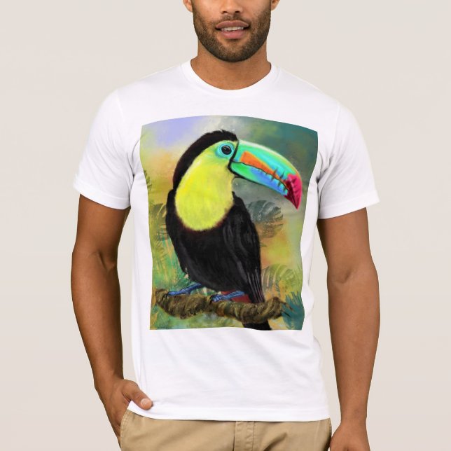 Toco Toucan Bird T - Shirt (Vorderseite)