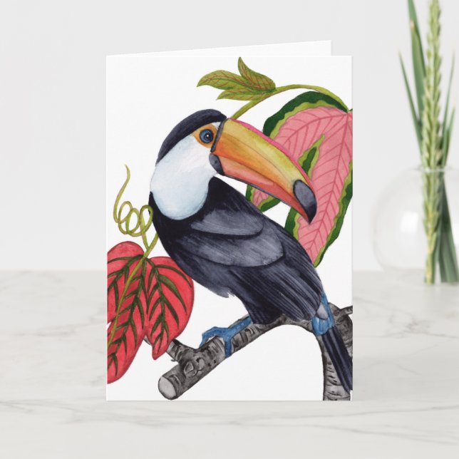 Toco Toucan Karte (Vorderseite)