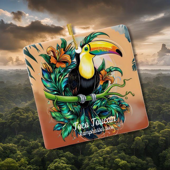 Toco Toucan Keramikornament (Von Creator hochgeladen)