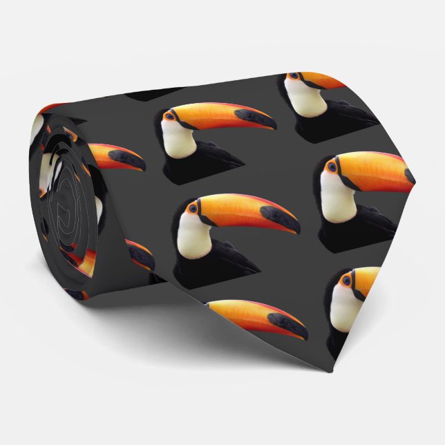 Toco Toucan Krawatte (Gerollt)