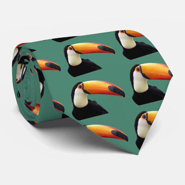 Toco Toucan Krawatte (Gerollt)