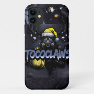 tococlaws, giftiger Baseball, Gasmasken-Kunst, Ske Case-Mate iPhone Hülle
