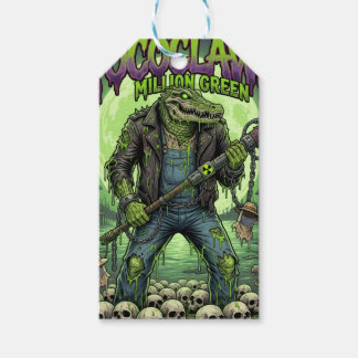 TOCOCLAWS Million Green Alligator Monster Throw Geschenkanhänger