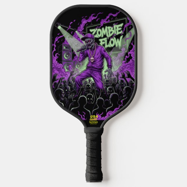 TOCOCLAWS "Zombie Flow" Pro Pickleball-Schläger Pickleball Schläger (Vorderseite)