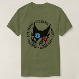 Tod, Agonie und Schreie, Kassetten und Vinyl T-Shirt