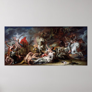 Tod auf einem blassen Pferd Poster