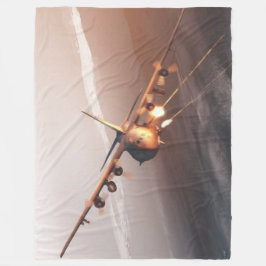 TOD AUS OBEN FLEECEDECKE