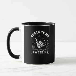Tod bis meine Zwanziger - Whimsigoth 30. Geburtsta Tasse