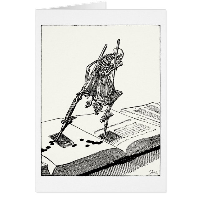 Tod, der auf Stelzen geht (Vorne)