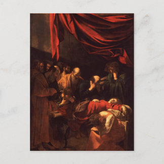 Tod der Jungfrau durch Caravaggio (1606) Postkarte