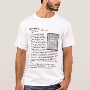 Tod der Konstitution T-Shirt