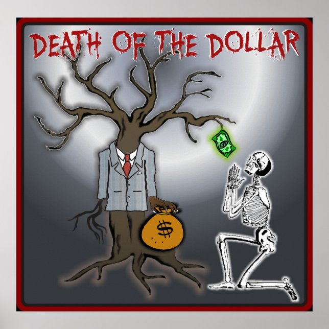 Tod des Dollar-Posters Poster (Vorne)