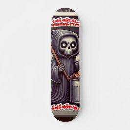Tod des inimitierten Cartoon Skateboard