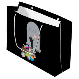 Tod durch Candy Halloween Design Große Geschenktüte
