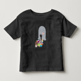 Tod durch Candy Halloween Design Kleinkind T-shirt
