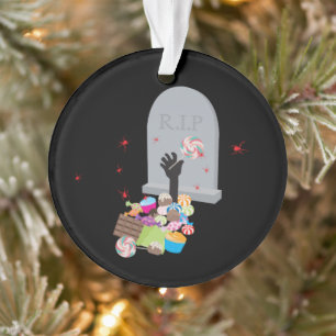 Tod durch Candy Halloween Ornament