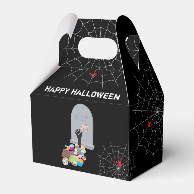 Tod durch Candy Halloween-Party Geschenkschachtel (Vorderseite)
