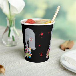 Tod durch Candy Halloween-Party Pappbecher