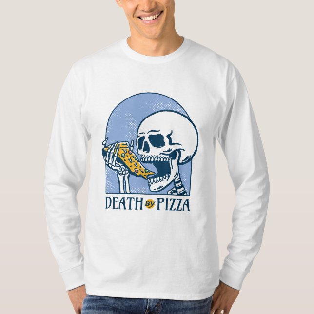 Tod durch Pizza T-Shirt (Vorderseite)