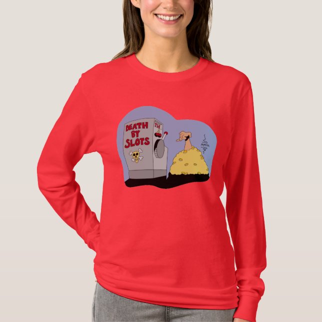 Tod durch Schlitz-T - Shirt (Vorderseite)
