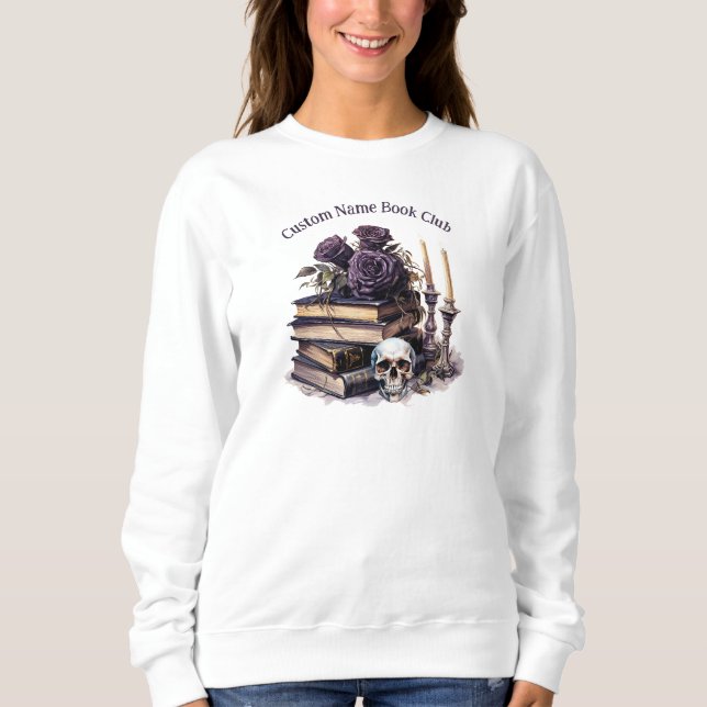 Tod durch TBR, Custom Book Club Sweatshirt (Vorderseite)