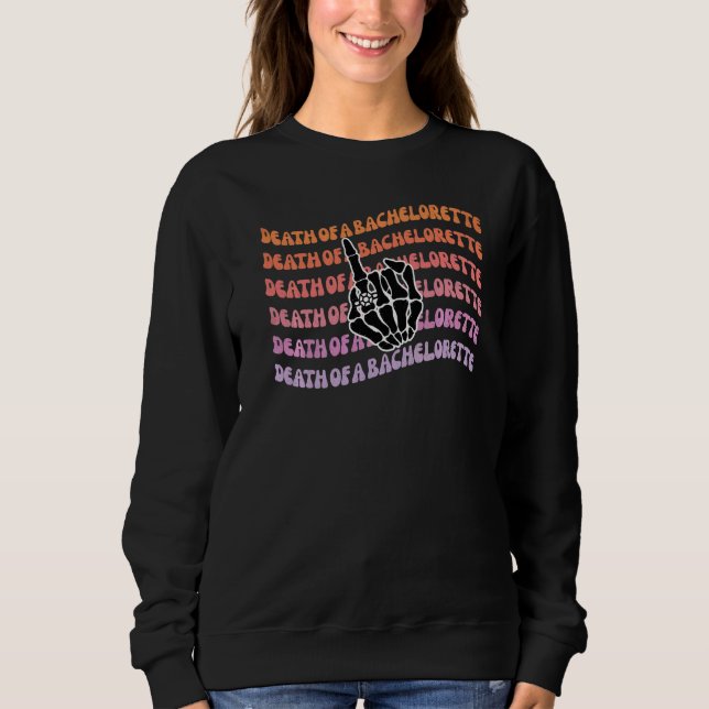 Tod einer Junggesellin Bis dass der Tod uns scheid Sweatshirt (Vorderseite)