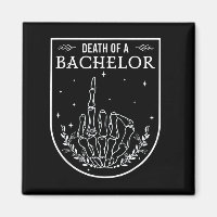 Tod eines Bachelor Spooky Jahreszeit Hochzeit Brid